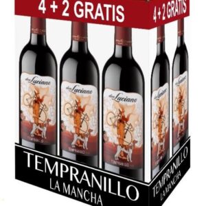 DON LUCIANO TINTO TEMPRANILLO MANCHA 4+2 GRATIS