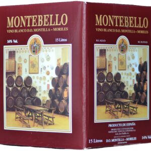 VINO SOLERA MONTEBELLO BOLSA 15L.