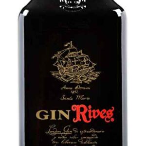 GINEBRA RIVES ESPECIAL TRIDESTILADA NEGRA 70CL