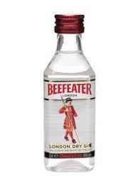 GINEBRA BEEFEATERS  0.05CL MINIATURA